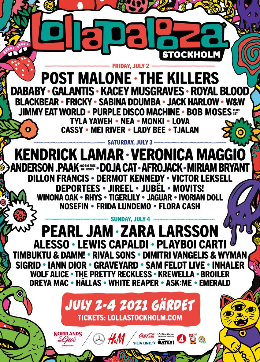 Lollapalooza 2019-2021
